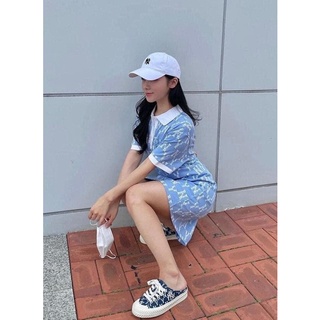 Giày đạp gót Mule MLB monogram