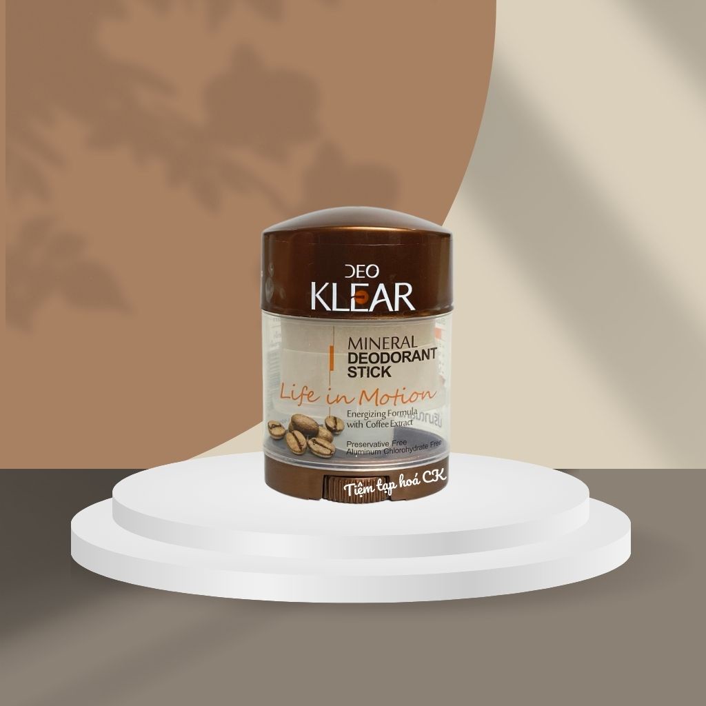 Lăn Khử Mùi, lăn nách đá khoáng KLEAR Thái lan 70gr