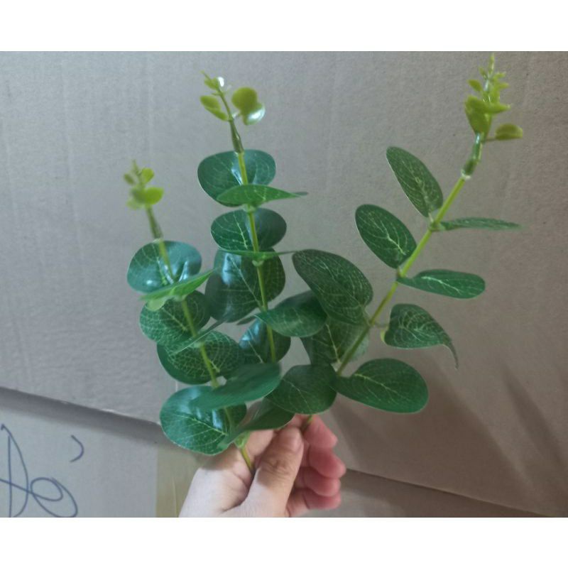 Lá táo lá khuynh diệp dùng trang trí bó hoa