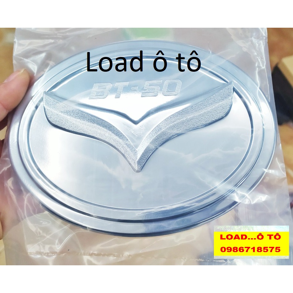 Ốp Nắp Bình Xăng Xe Mazda BT50 Nhựa ABS Mạ Crom Sáng Bóng