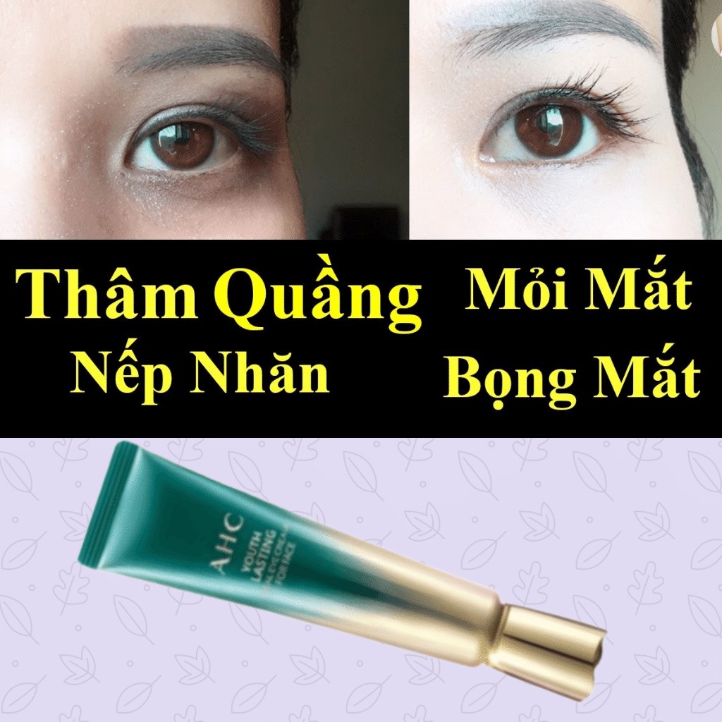 Kem mắt [Hết thâm quầng mắt 100%_Hàng Auth] Kem Mắt AHC ULTIMATE REAL EYE CREAM FOR FACE 12ml &amp;30ml