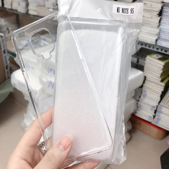 ốp lưng Silicon Xiaomi Redmi Note 9S/ Redmi Note 9 Pro trong suốt