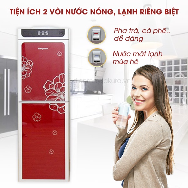 Cây nước nóng lạnh Kangaroo KG40N