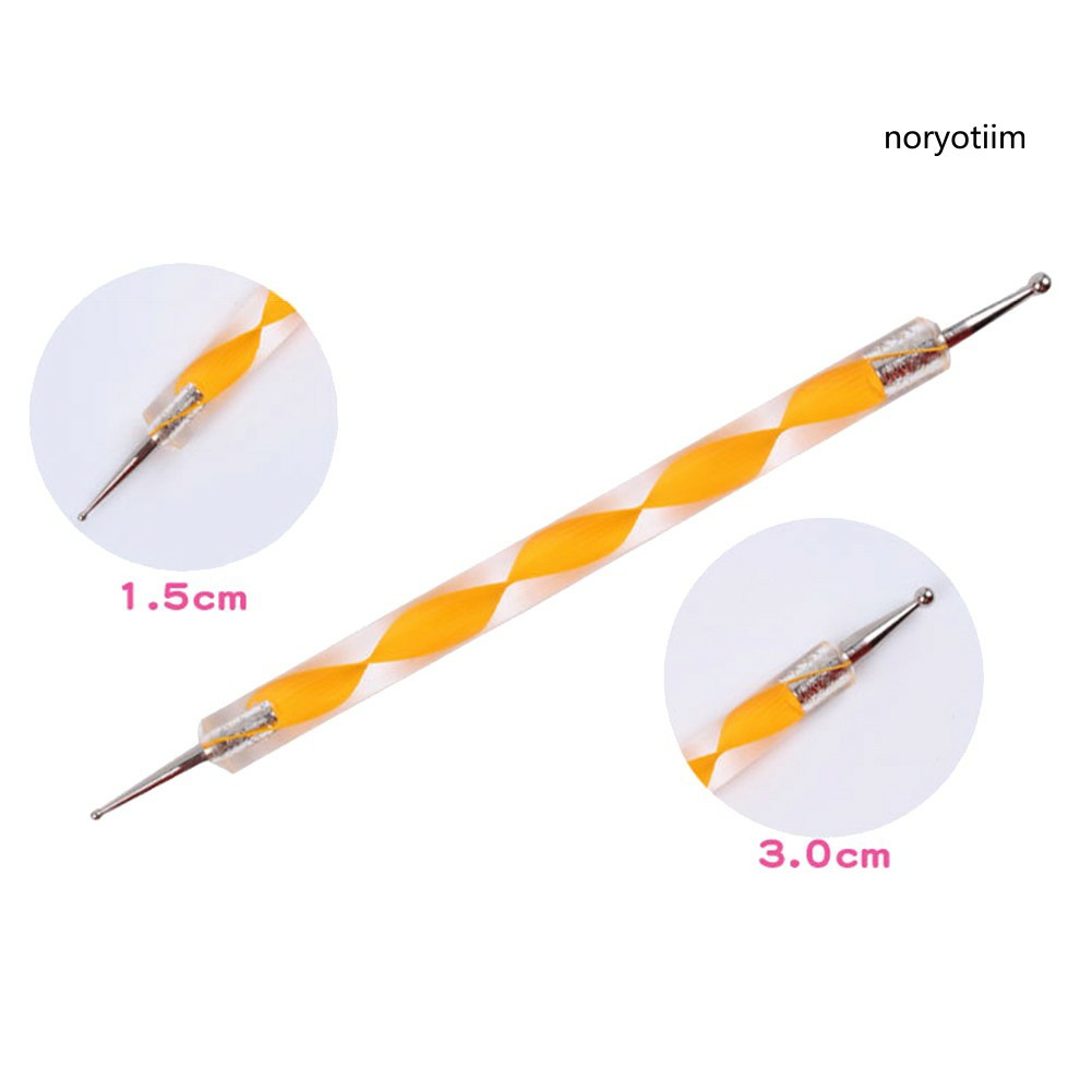 Bộ 5 chấm bi 2 đầu size từ to đến nhỏ