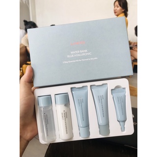 Kit Dưỡng Ẩm, Cấp Nước Laneige Basic New Water Bank Refreshing Kit (5 Items)