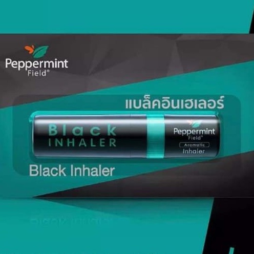 ỐNG HÍT THÔNG MŨI BẠC HÀ PHIÊN BẢN BLACK PEPPERMINT FIELD THÁI LAN CHÍNH HÃNG - 11234