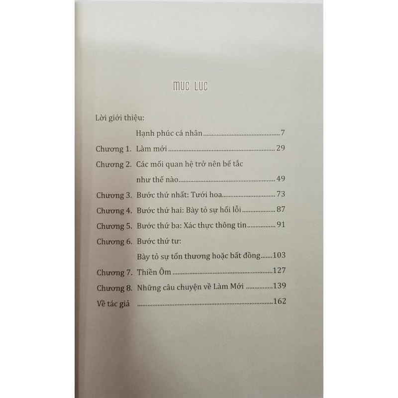 Sách- Làm Mới Tình Thương- Bốn Bước Tái Lập Truyền Thông