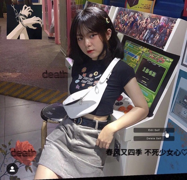 ☀️ CropTop Thêu Bông Nhí | BigBuy360 - bigbuy360.vn