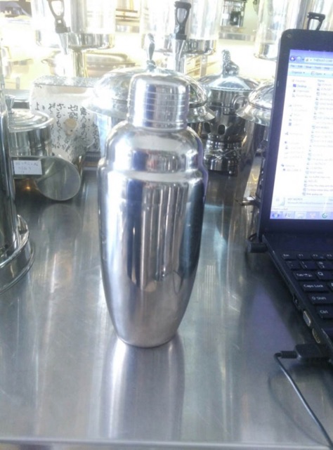 Dụng cụ pha chế cà phê & rượu , cocktail 100% inox 250ml