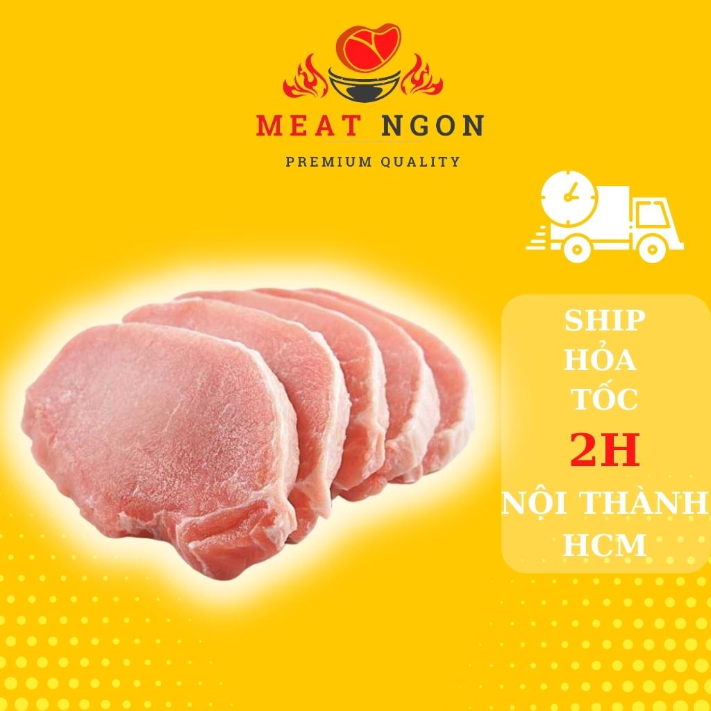 Cốt lết heo túi Brasil 600g cắt sẵn, chế biến nhiều món BBQ, Chiên Xù, Chiên Bơ tỏi, Rim Chua Ngọt, giao hỏa tốc HCM