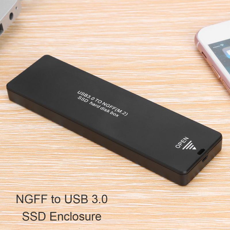 Ổ Cứng Ngoài Cho Ngff Sata M.2 Sang Type-c Usb3.0 Ssd Hdd