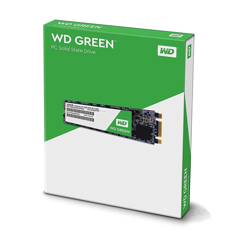 Ổ cứng SSD WD G2 120GB Chuẩn M.2 Green - Hàng Chính Hãng