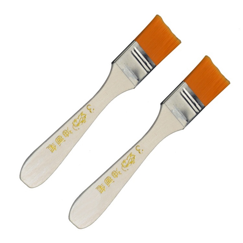 Bộ 5 Cọ Vẽ Tranh Sơn Dầu Tay Cầm Bằng Gỗ 0.9 &quot;
