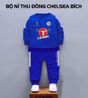 Bộ nỉ thu đông bé trai