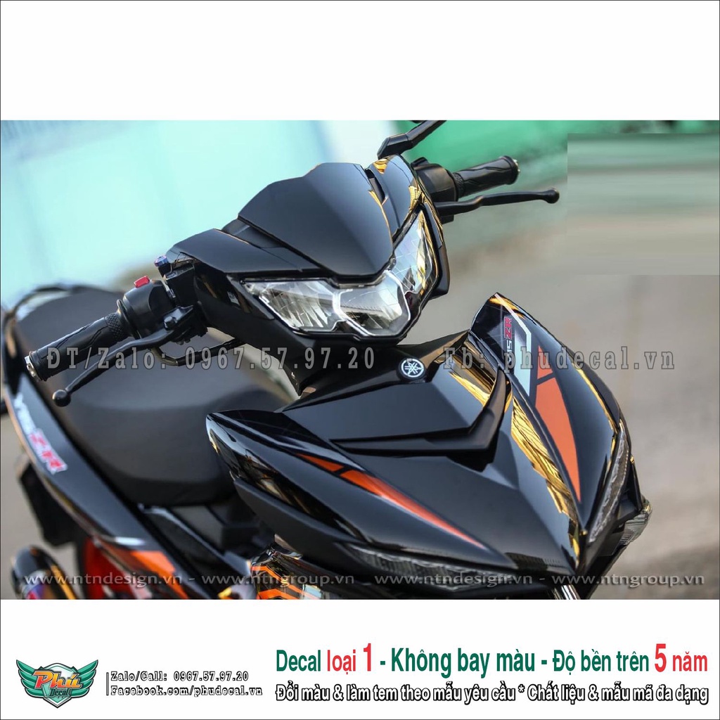 Tem rời Ex 150 cam đen (2)