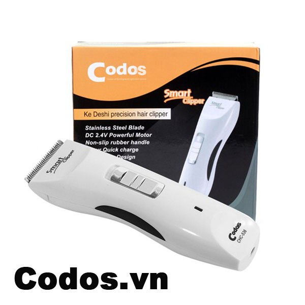 Tông đơ codos 536 cao cấp lưỡi thép chính hãng