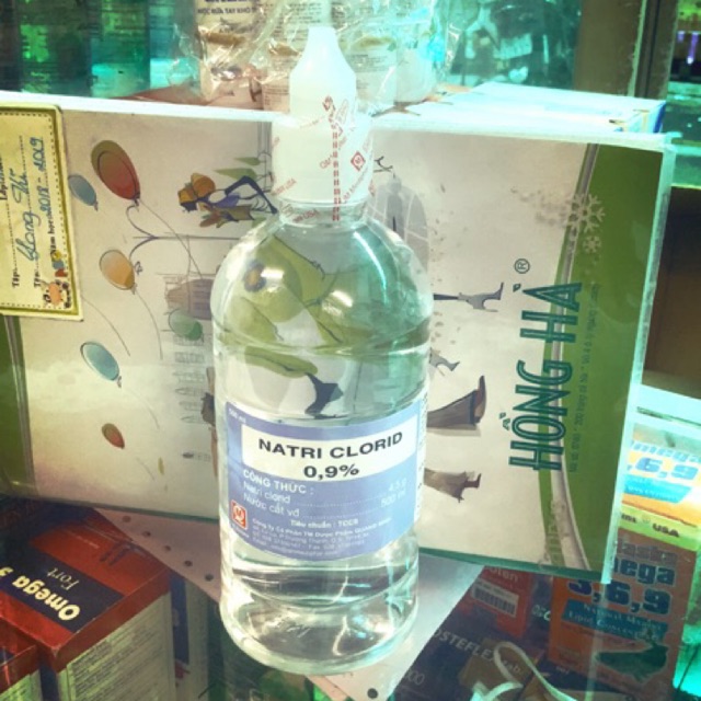 NƯỚC MUỐI SINH LÝ NATRI CLORID (500ML)