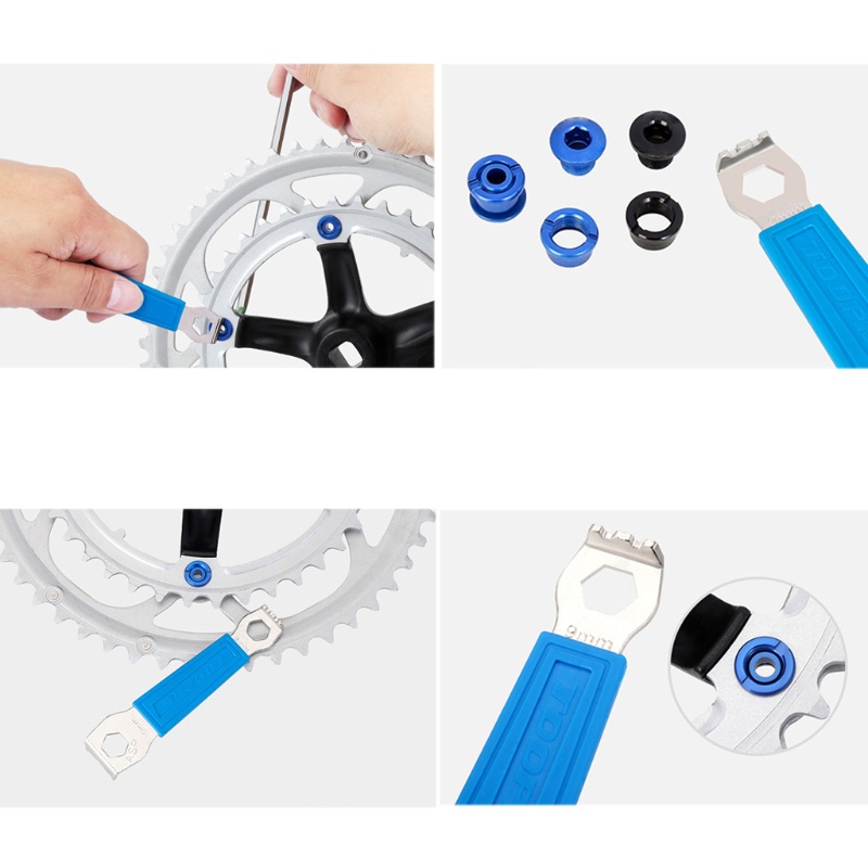 5 Ốc Vít Hợp Kim Gắn Bánh Xe Đạp Điện Chất Lượng Cao