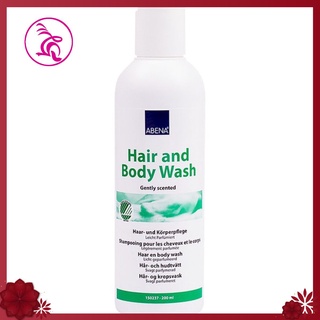 Dầu gội, tắm khô abena hair & body wash