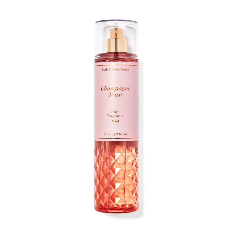 Các sản phẩm Bath and Body Works body Mist dòng #champagnetoast