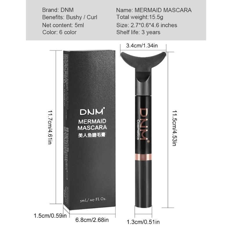 Mascara YOUYO Chống Thấm Nước Lâu Trôi Không Nhòe Chuốt Mi Cong Vút Và Ngắn Hơn