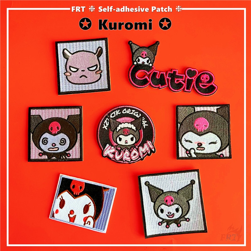 ☸ Miếng Dán Trang Trí Tự Dính Họa Tiết Nhân Vật Hoạt Hình Dễ Thương ☸ 1 Miếng Dán Ủi Quần Áo Hình Quạt