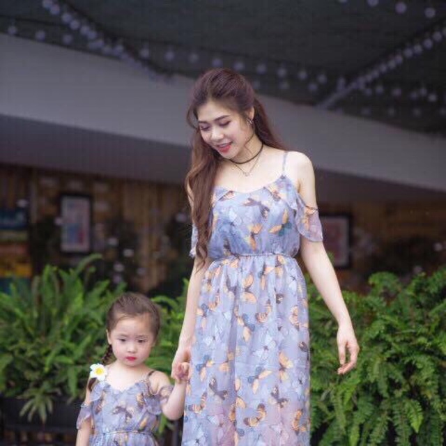 Set váy mẹ con 350k/set