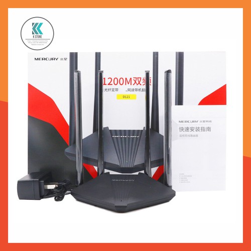 Bộ Phát wifi Router wifi Mercury D121 - 2 Băng tần 2.4Ghz & 5Ghz | BigBuy360 - bigbuy360.vn