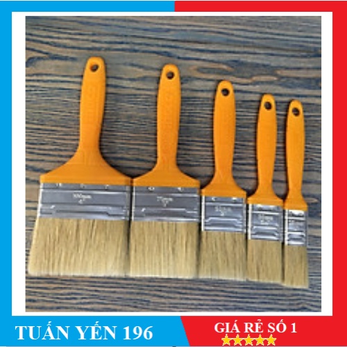 Bộ 2 cây cọ sơn cán nhựa cao cấp đủ size - Tuấn Yến