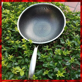[ Xả Lỗ ] CHẢO CHỐNG DÍNH CHẢO VÂN TỔ ONG SÂU LÒNG SIZE 32 CM