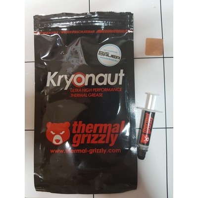 Keo tản nhiệt Thermal Grizzly Kryonaut 1g - Hiệu năng vượt trội đến từ nước Đức