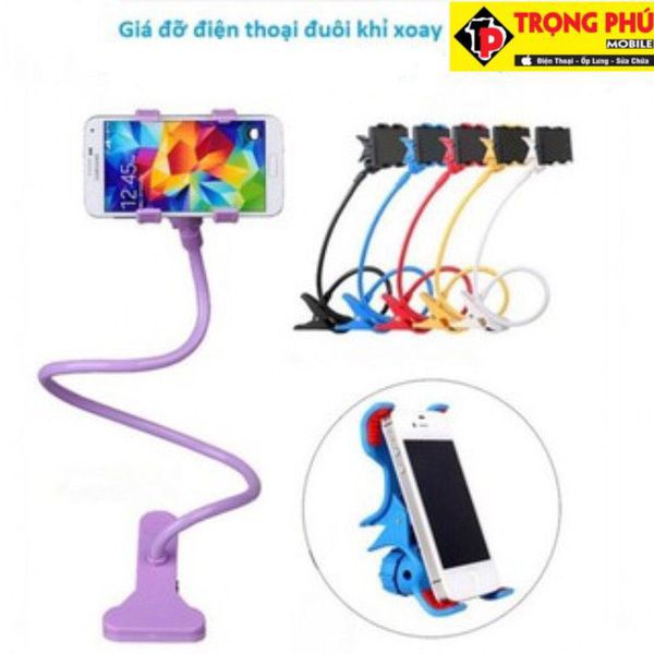 Kệ điện thoại, kẹp điện thoại đuôi khỉ tiện lợi