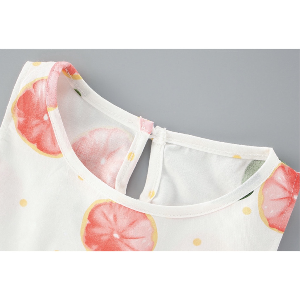 [Link 3] Váy cotton thô mặc hè, váy bé gái,đầm bé gái mẫu mới hè thoáng mát