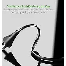 1m dây nguồn số 8 dùng cho adapter sạc laptop Ugreen 40312 CD159