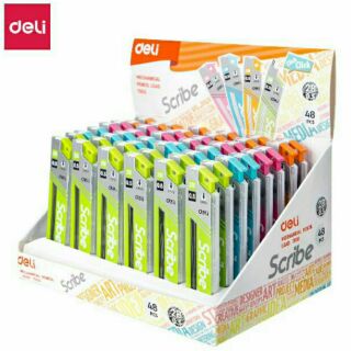 Ruột chì bấm deli 0.5mmvà 0.7 mmhàng chính hãng