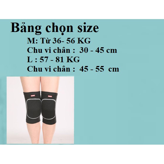 Miếng đệm đầu gối tập GYM, Bóng đá, Trượt Patin, thể thao khác cho nữ chính hãng AOLIKES A-0210  ( 1 đôi)