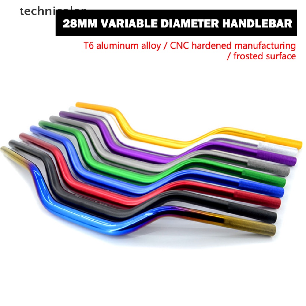 Tay Lái CNC Hợp Kim Nhôm 28mm 28mm Cho Xe Đạp Địa Hình TYG