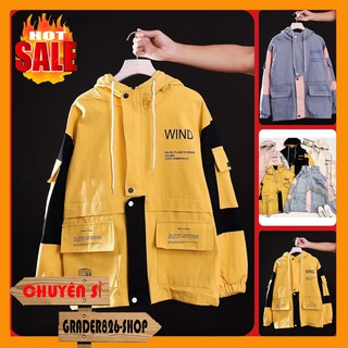 Áo Khoác Kaki - JACKET BOMBER WIND 5 Màu ( kèm ảnh thật )