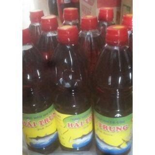 Combo 5 chai nước mắm nhỉ cá cơm đặc biệt hải trung 1000lm