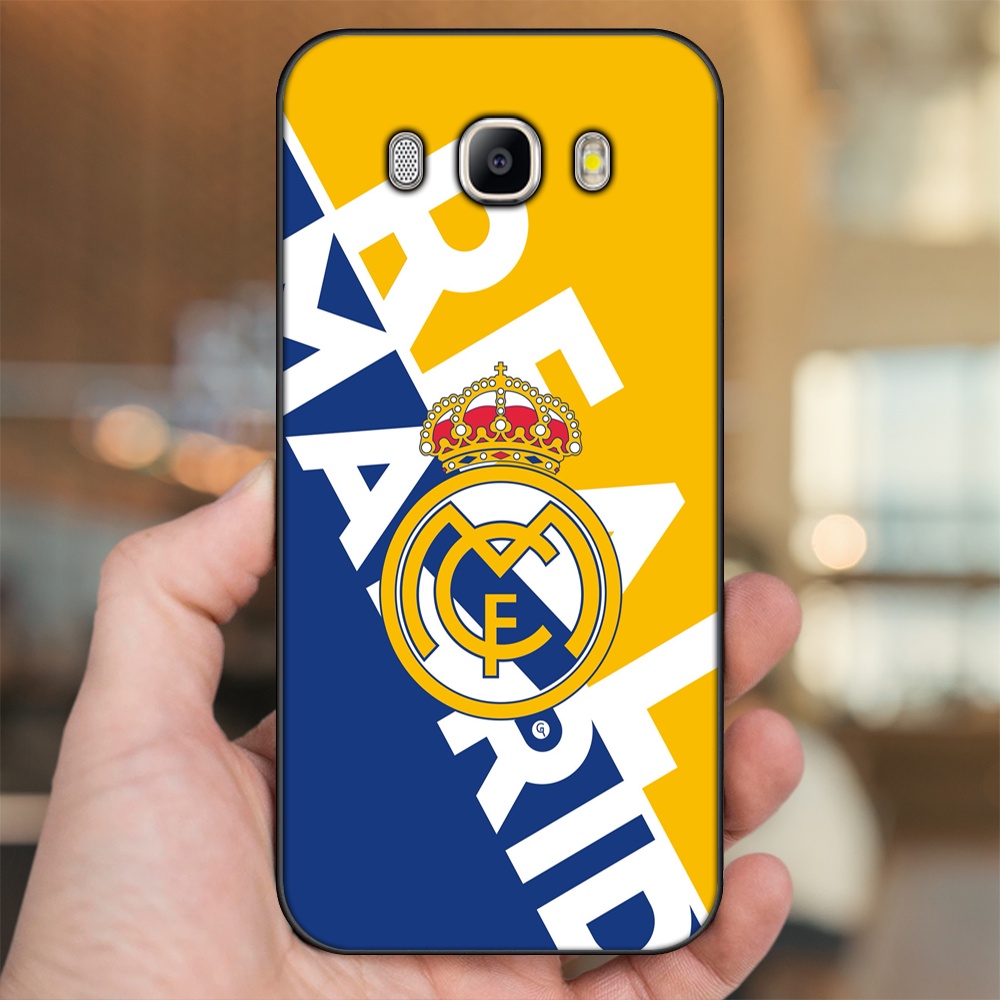 Ốp lưng Samsung J5 2016, J7 2016 viền đen in hình Real Madrid