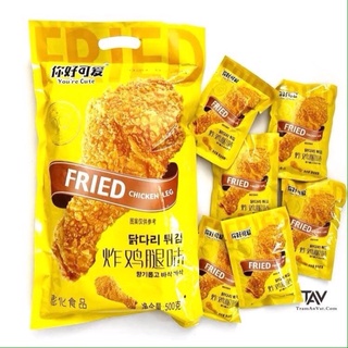 Đồ ăn vặt ,bim bim snack cánh gà + đùi gà chiên giòn thơm ngon