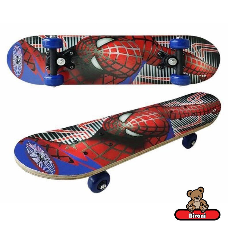 Ván trượt Pohanu trẻ em  skateboard bằng hỗ hoạt hình đáng yêu an toàn cho bé VT1