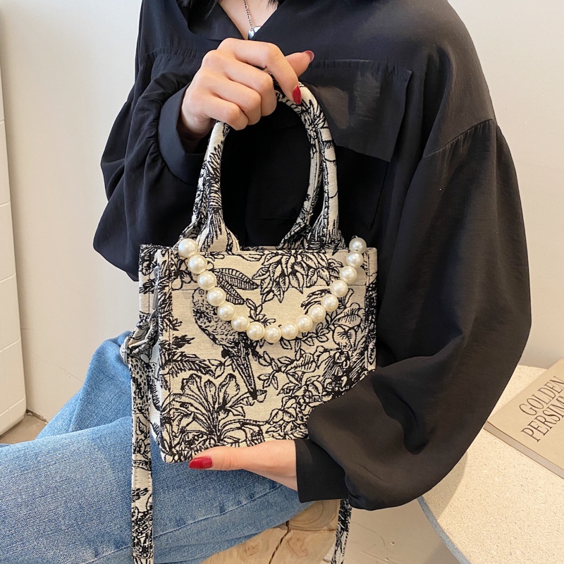 Yogodlns Túi Xách Tote Đeo Vai Bằng Vải canvas Kích Thước Lớn Cho Nữ