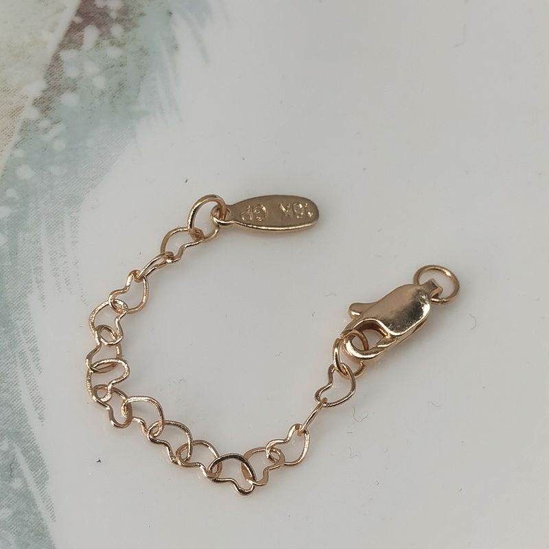 Dây Xích Nối Dài Màu Sắc Vàng Bạc Có Khóa Càng Cua Cho Làm Vòng Tay/Dây Chuyền diy