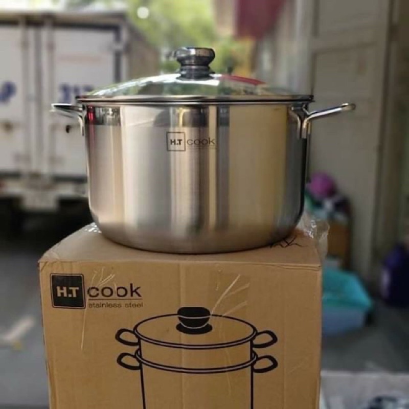 Nồi luộc gà thương hiệu H.T Cook, Panasonic, Klins từ size 26 cm/28 cm/30 cm/32 cm (26cm/28cm/30cm/32cm)