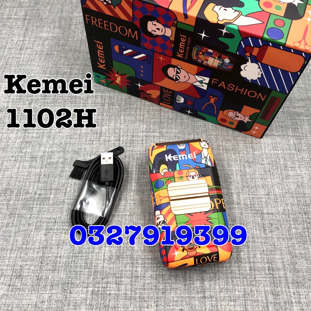 ✅Freeship✅ Máy cạo khô - cạo râu KEMEI 1102H