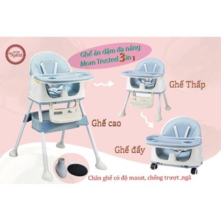 Chubbyshop ghế ăn dặm đa năng 3 in 1 cho bé mom trusted - ảnh sản phẩm 5