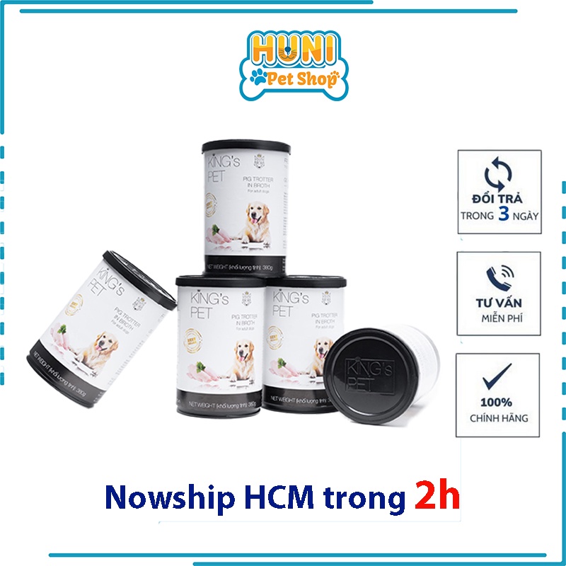 Pate Hỗn Hợp Hoàn Chỉnh King's Pet Dành Cho Thú Cưng - sốt cho chó King Huni petshop