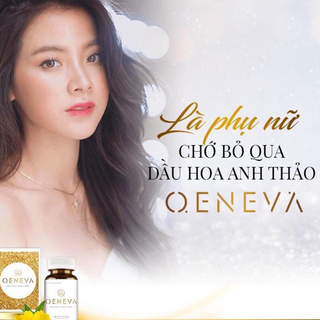 Oeneva - dầu hoa anh thảo - điều hòa nội tiết, trẻ hóa da