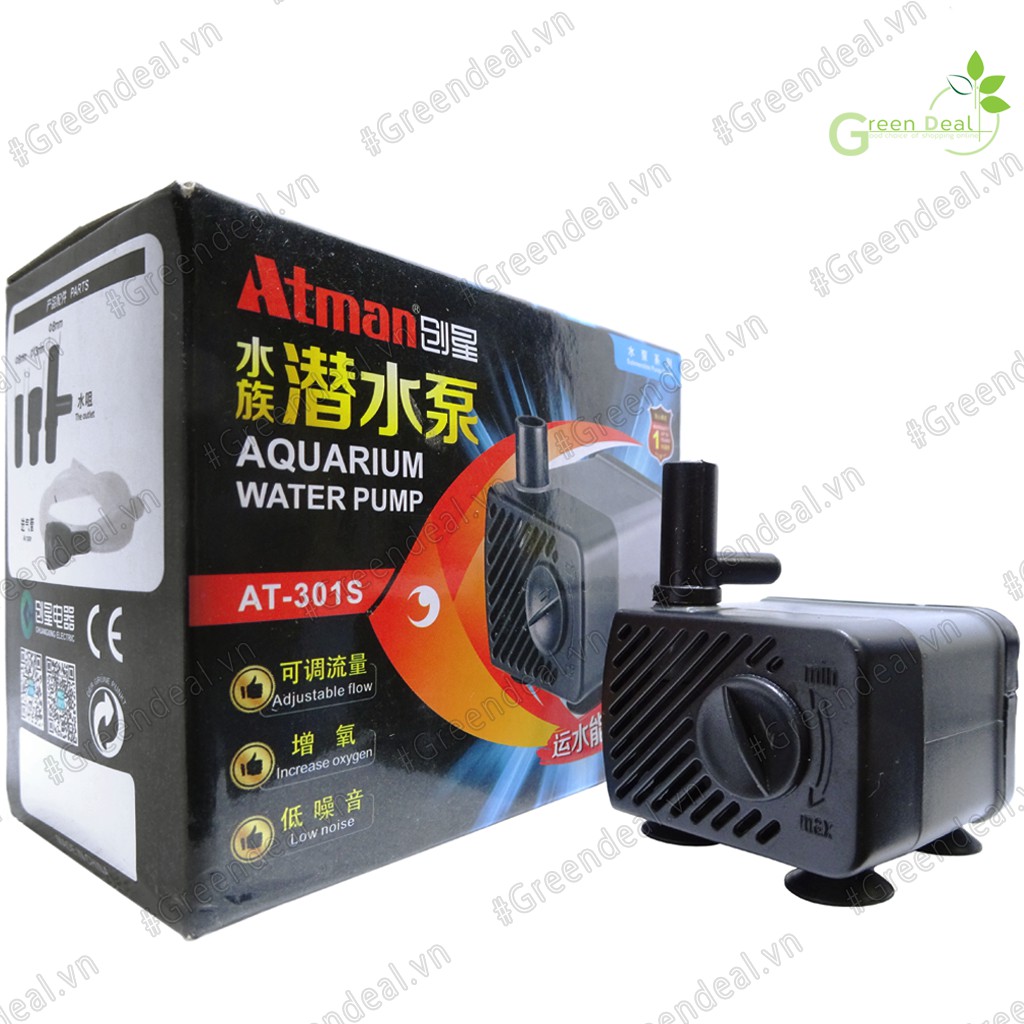 ATMAN - Water Pump (AT-301S) | Máy bơm nước hồ cá thủy sinh